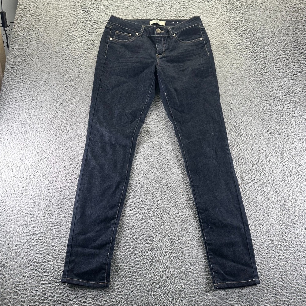 D. Jeans Womens 8 Blue Cotton Denim Skinny Leg Travel Workwear Western Stretch